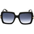 Marc Jacobs Dark Grey F Lens All Black Sunglasses MJ1034 0RHL 9O